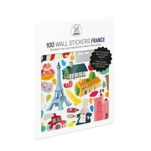 POCHETTE de planches de stikers France - OMY