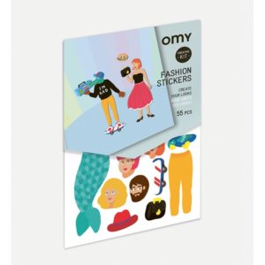 CREATIVE kit fashion stickers - OMY