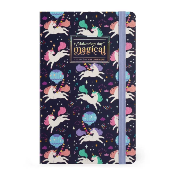 CAHIER notebook ligné Unicorn - Legami